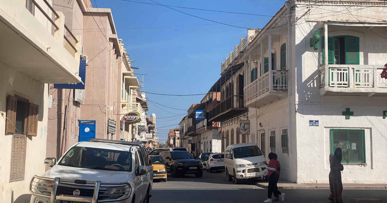 フランス植民地時代の面影が残るサンルイ｜Gaku