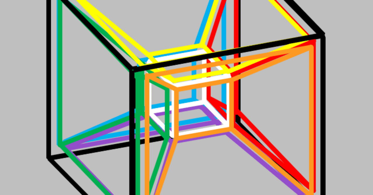 Tsesseract 4次元・超立方体ふたたび（2）｜ラジくまる