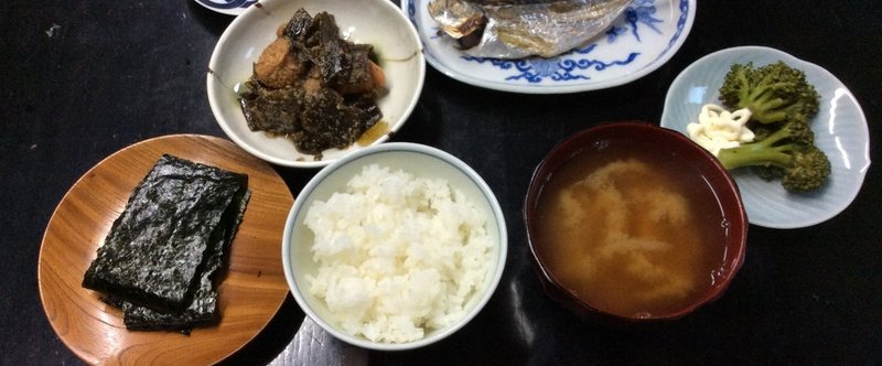 我が家の食卓 20150112　朝飯