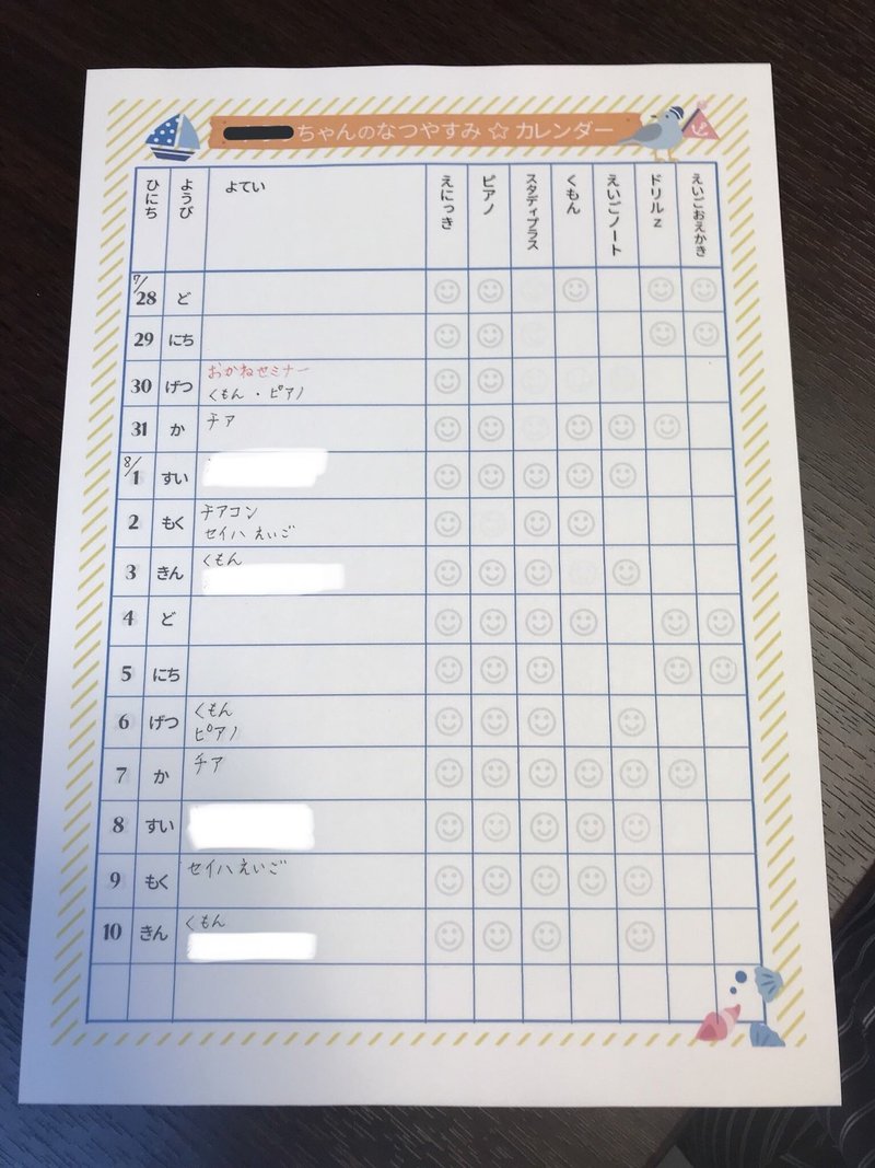 小1の夏休みの過ごし方 振り返り Hal Note 小1の夏休みの過ごし方 振り返り Hal Note