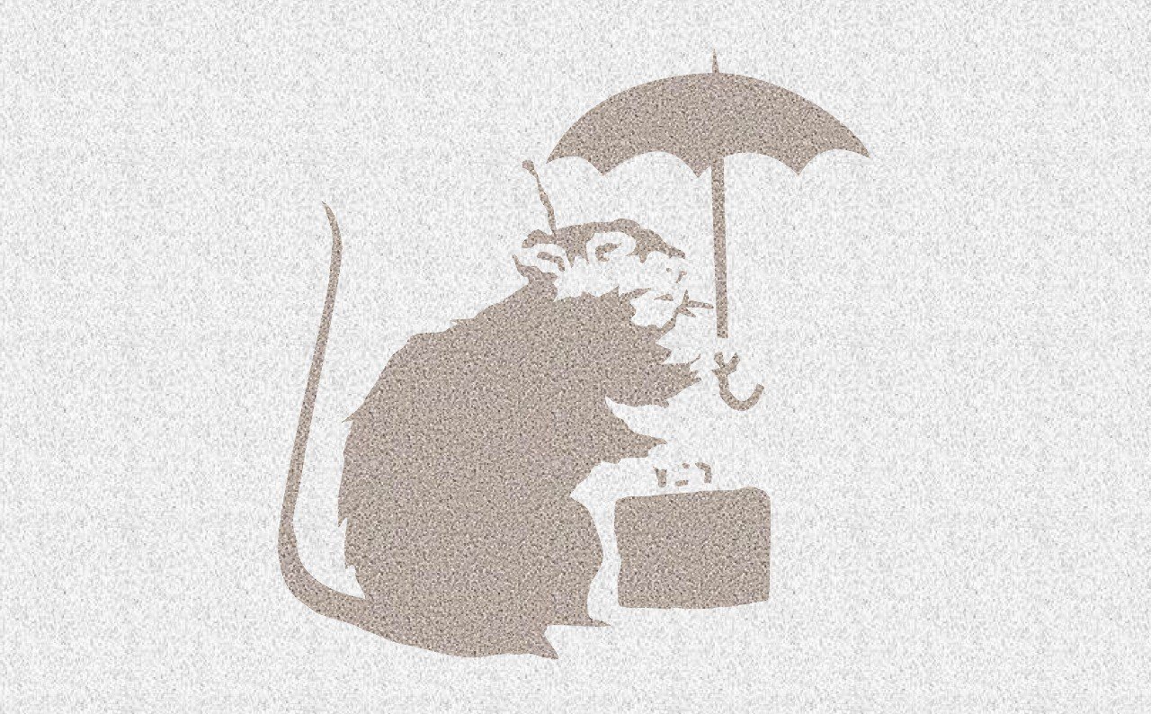 このネズミはアートなのか落書きなのか｜池永寛明（元大阪ガス