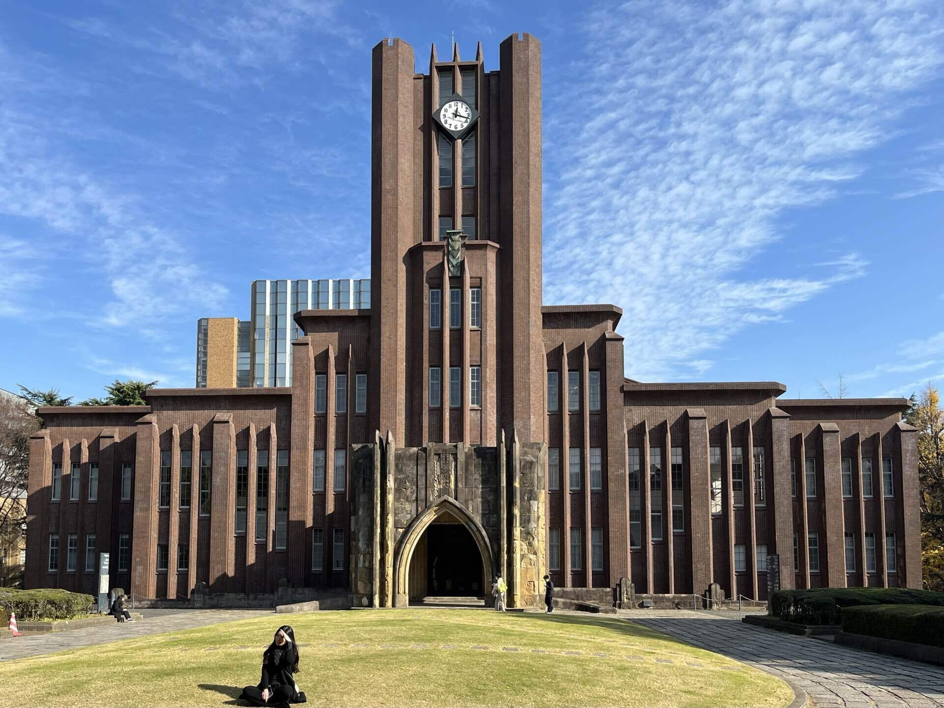 水彩画 東京大学 安田講堂 SHO 絵画