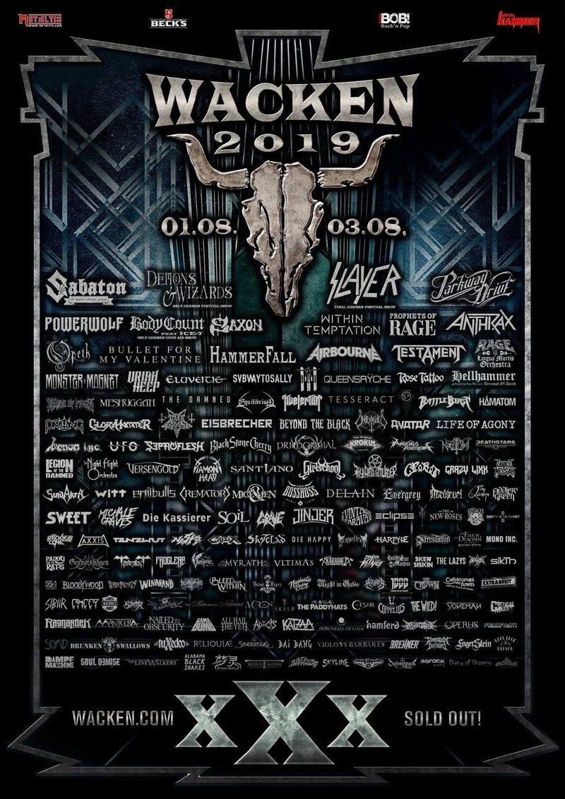 Wacken Open Air 2019｜TMMusic