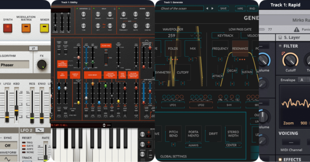 武茶的シンセプラグイン50選｜武茶