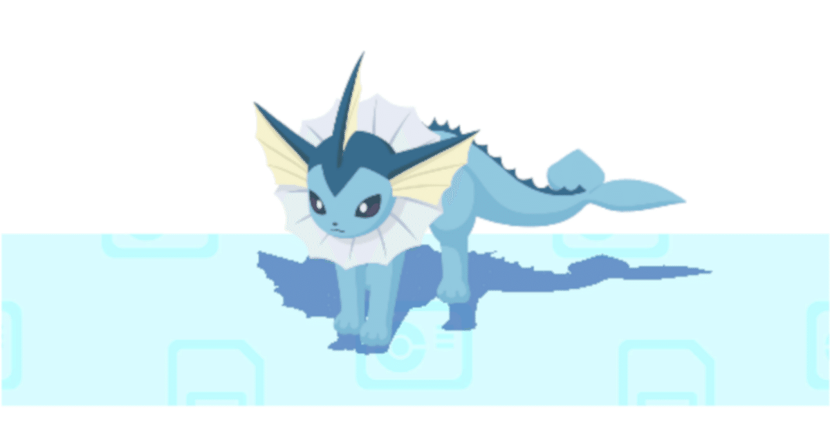 ポケモンセンターオンライン限定 等身大シャワーズ 等身大 シャワーズ