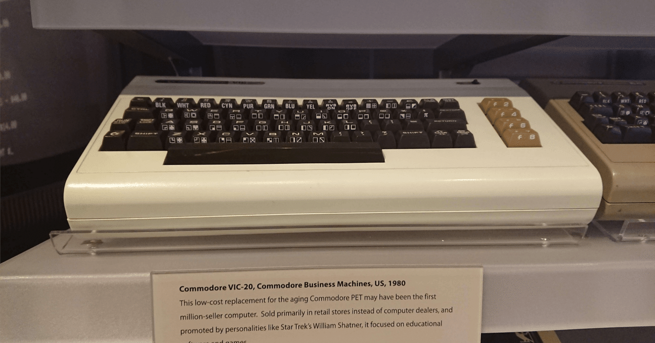 VIC-1001のキーボードと文字コード｜kzn