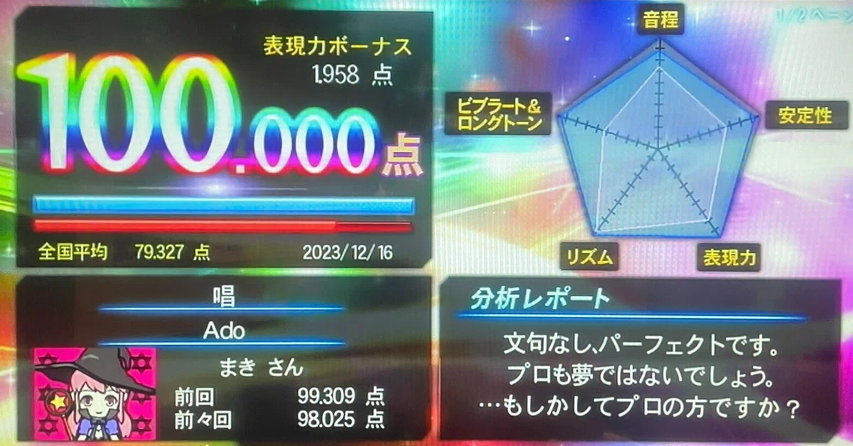 解説】カラオケ78点だった僕が、全Ado曲で100点を取ったおはなし｜mksign