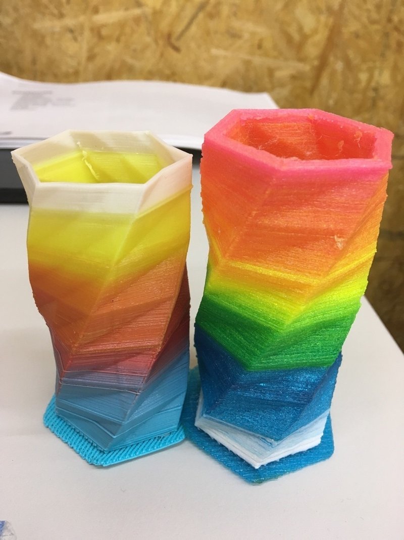 フルカラーfdmヘッド Quadfusion 購入してプリントしてみたよ Airking7 Note