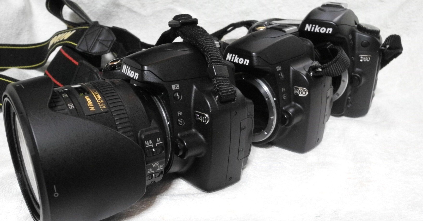 Nikonな話 D40・D60・D80 CCDカメラの三銃士｜じじ山歩