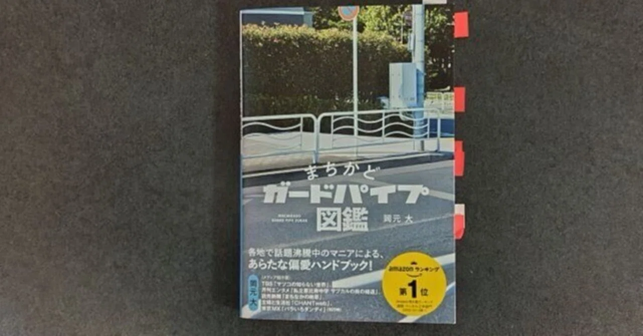 98_[Reading] Street Corner Guardpipe Pictorial Book / Dai Okamoto