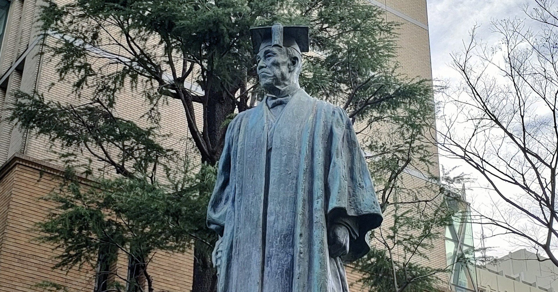 朝倉文夫作早稲田大学大隈重信銅像 大隈重信像 | 東京とりっぷ