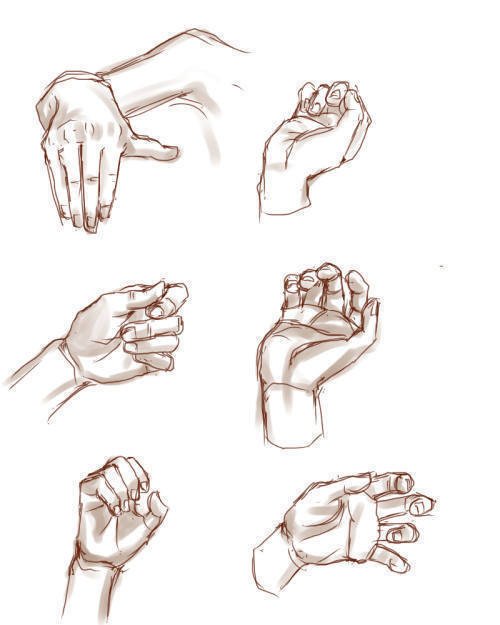 手のデッサン練習２ らぐらん Note