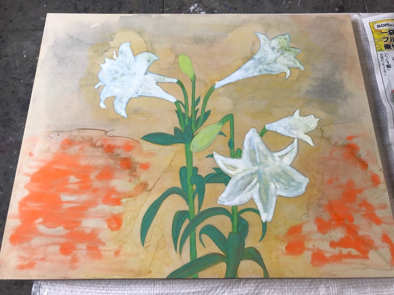 日本画はじめの一歩（彩色〜完成）｜Ymyzk