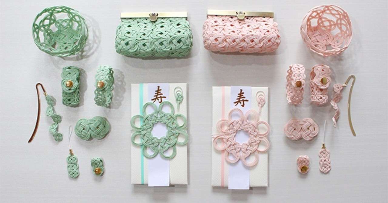 水引オリジナル雑貨 あわじ結びコレクション ができるまで 水引の自由研究 03 小松慶子 紙単衣 水引デザイナー Note