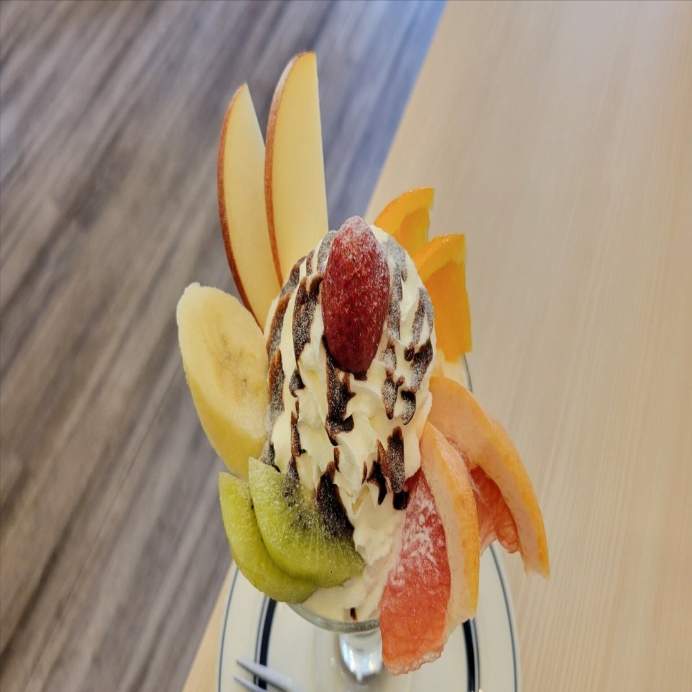 大阪・1000円以下のパフェ(11) しまカフェさん｜藤井靜子