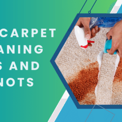 DIY Carpet Cleaning Do's and Don't