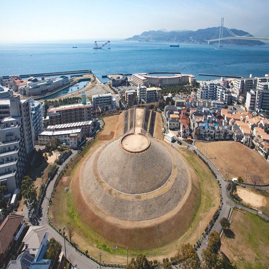 築造時は国内最大級 巨大古墳に誰が眠る？ 五色塚古墳を電磁波探査