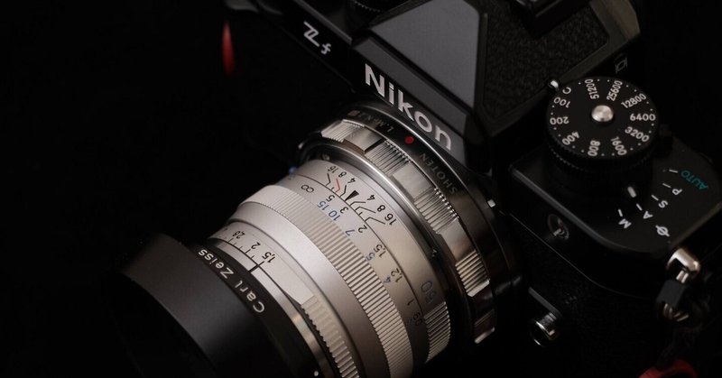 Nikon Zf x CarlZeiss c sonnar 50mm f1.5 レビュー