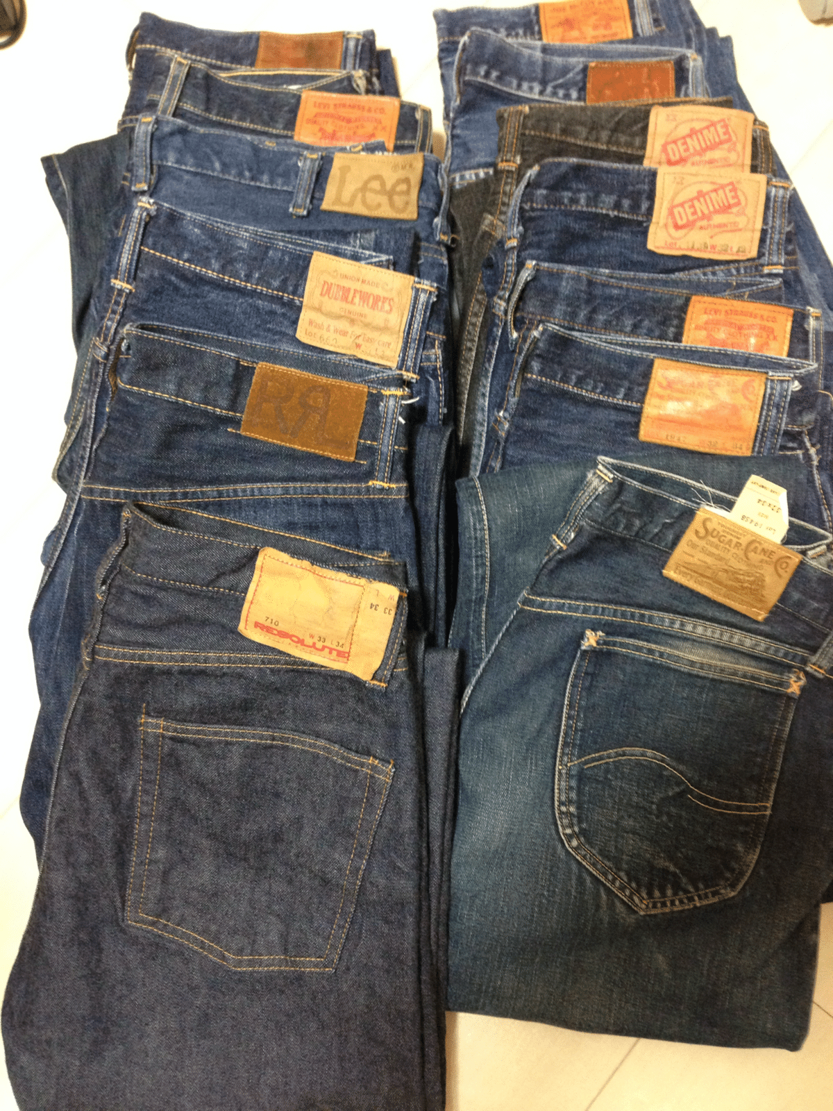 UNION GARMENT ジーンズ デニム 赤耳 ヴィンテージ レプリカ