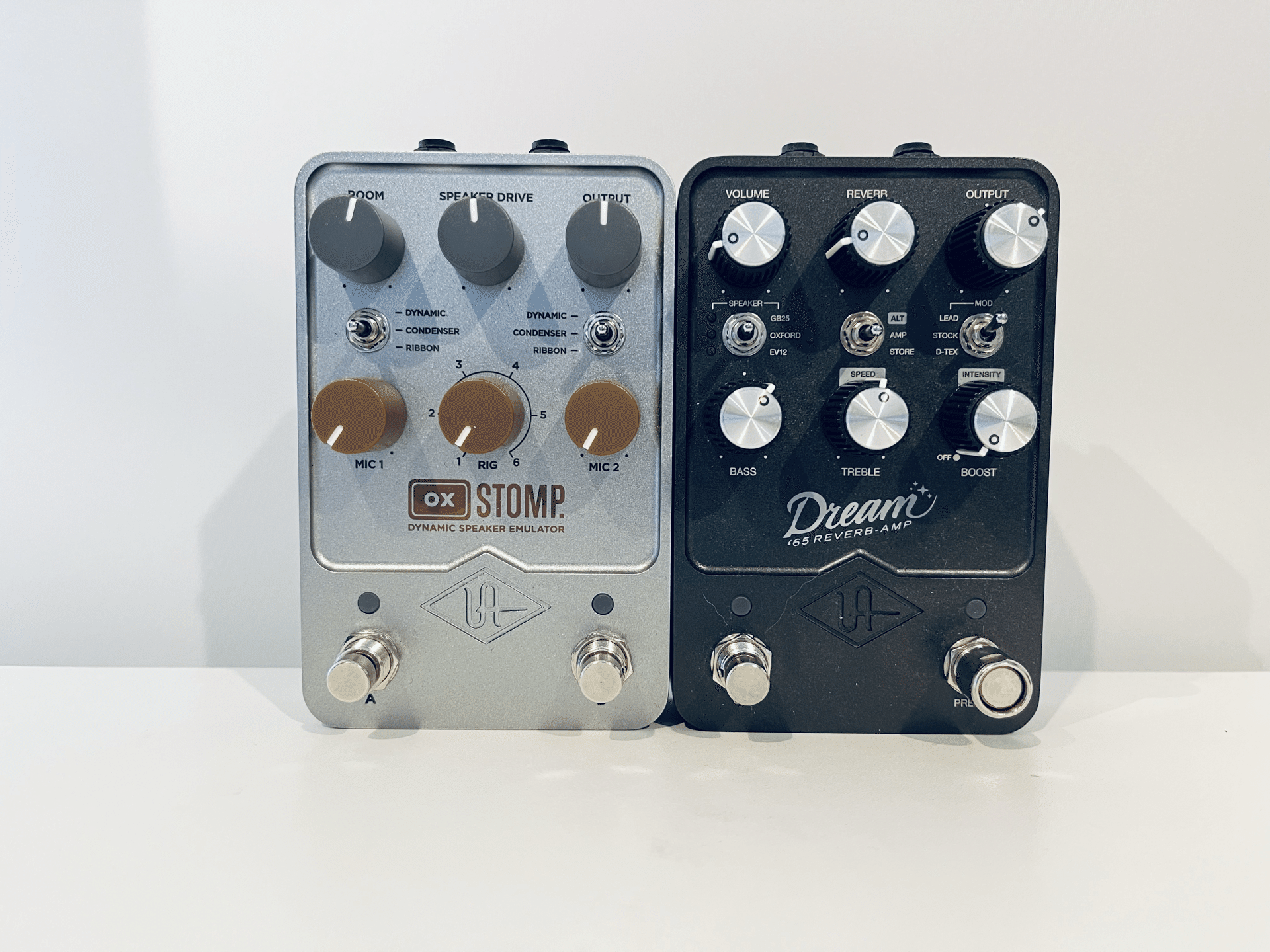 【新品】OX STOMP＋専用AC追加＋スタンド Universal Audio OX Stomp製品レビュー - YouTube