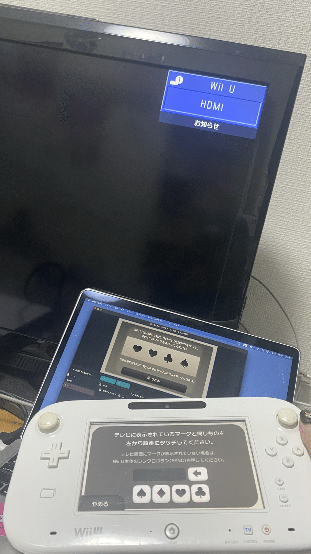 Wii U (写真に載っているもの全て)
