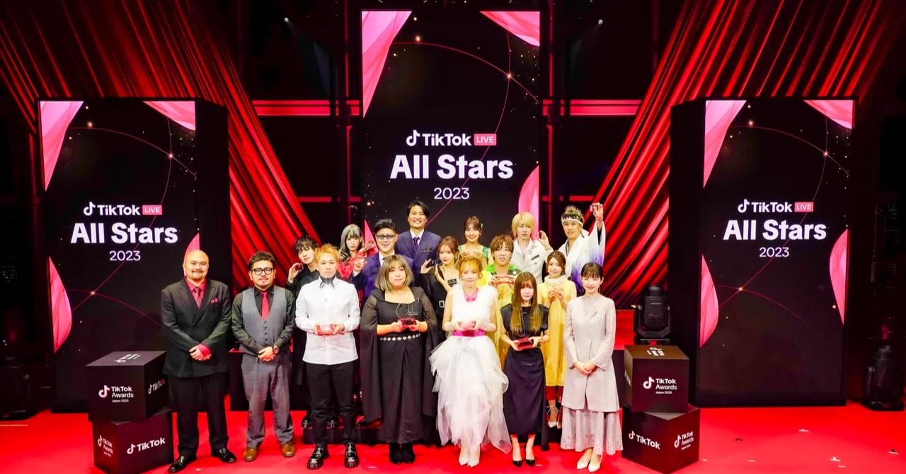 2年目の開催となる「TikTok LIVE All Stars 2023」にて、今年最も活躍 