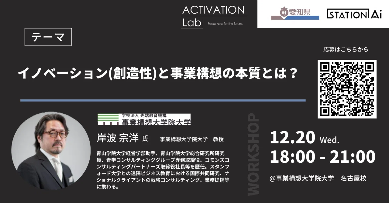 【レポート】ACTIVATION Lab 事業開発ワークショップ vol.2_B|STATION Ai