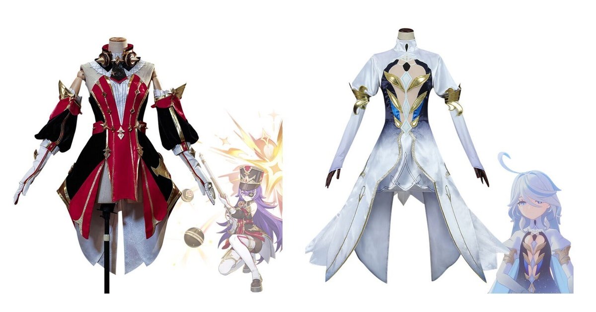送料無料！！原神 魔神フォカロルス(水神) シュヴルーズ