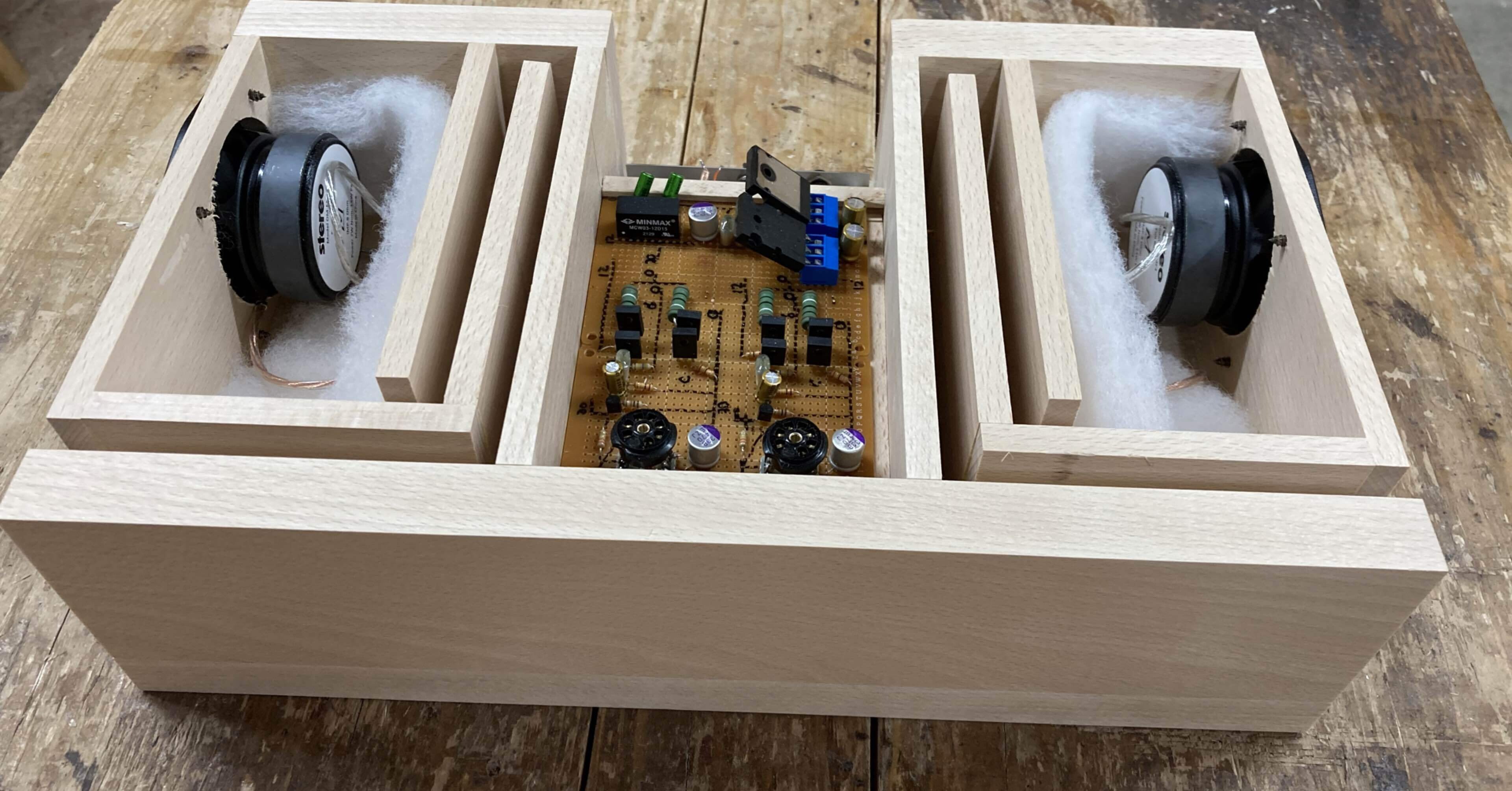 12V、低電圧真空管アンプは、こうなった。｜IiotoOyaji