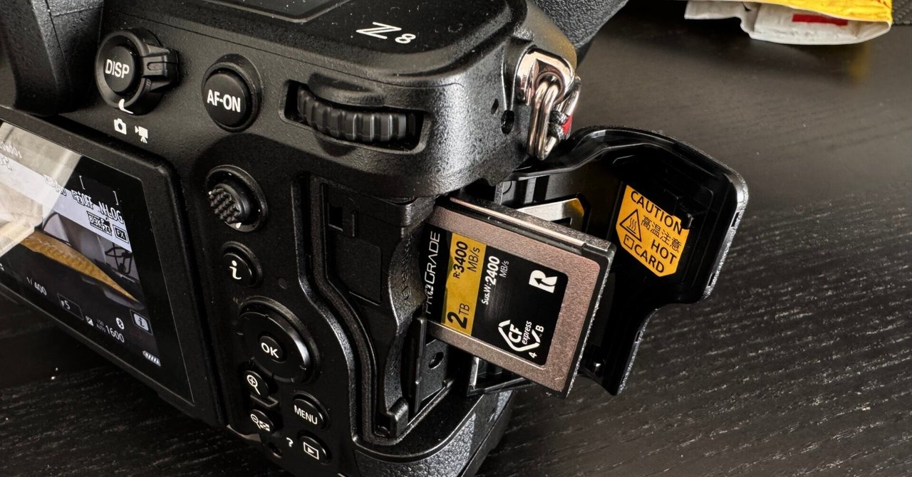 Nikon Z6III 、Z8、Z9、ZR用のCFexpress TypeBの選び方とは｜Taku