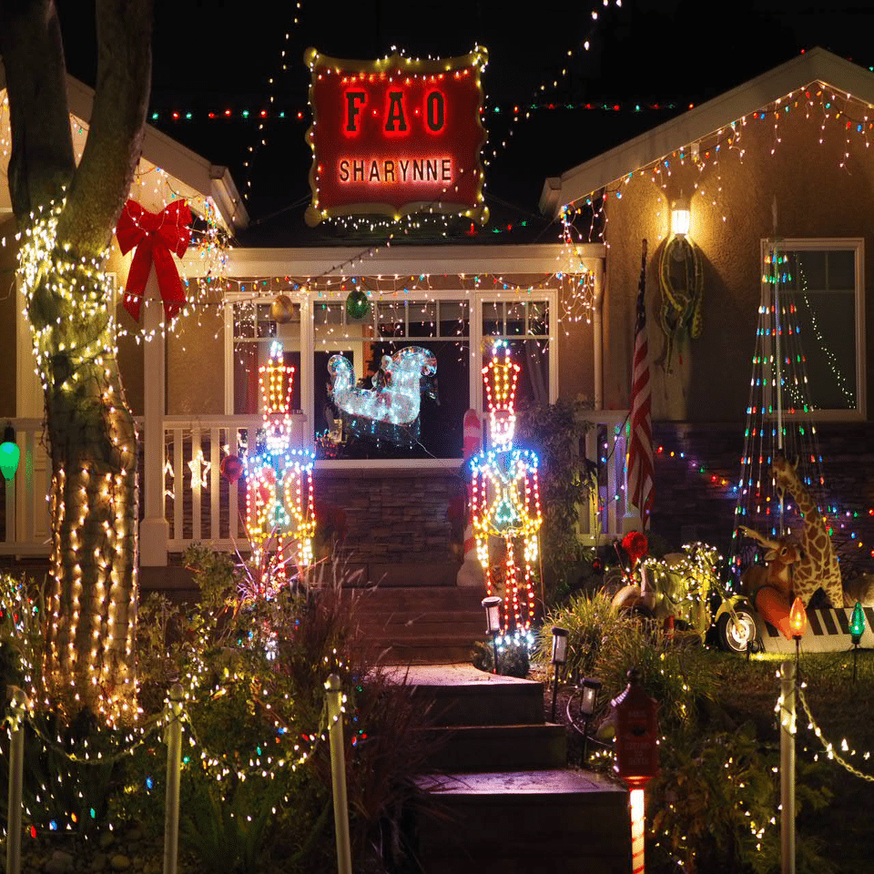 Torrance,CAでクリスマスハウスツアー🎄｜Aiida(アイーダ)