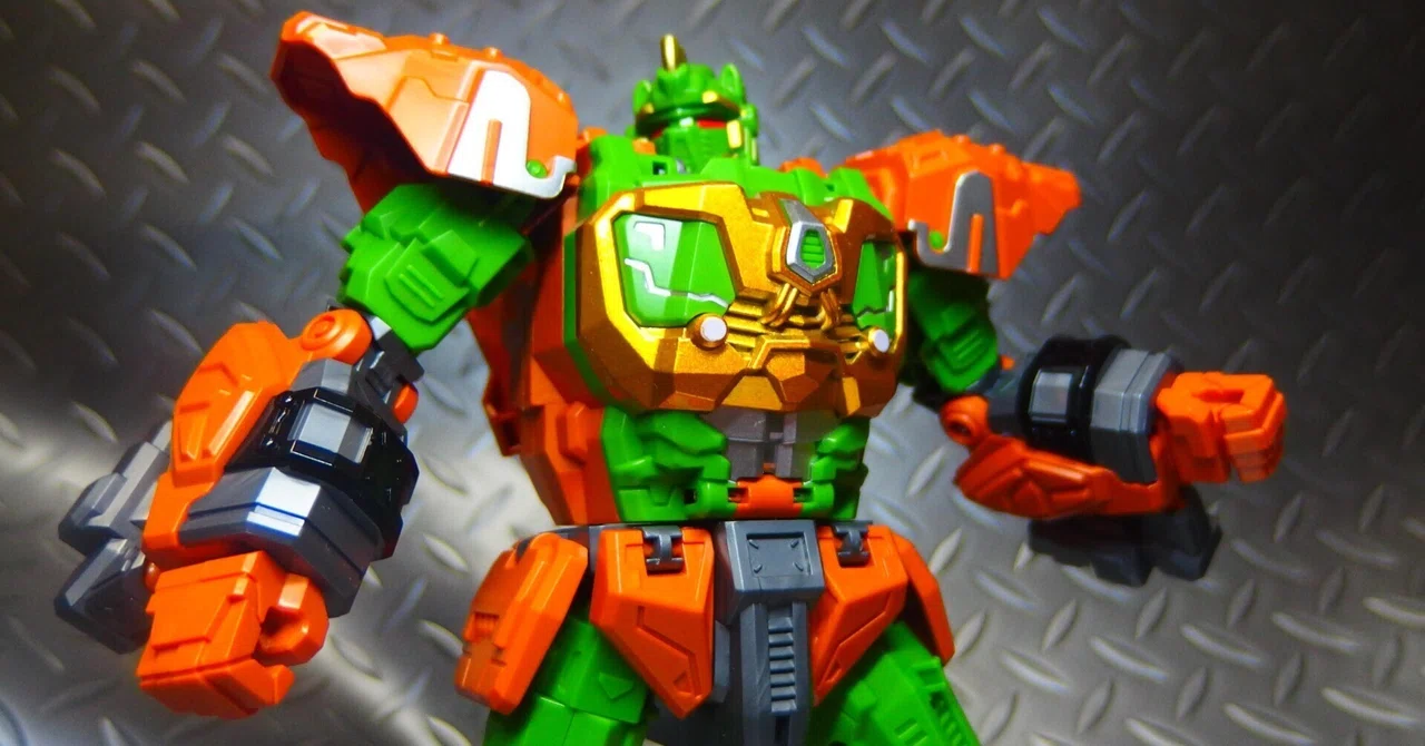 変形ロボ][中国玩具]卓上玩具レビュー292 犀牛骑士 シィニョチィシィ
