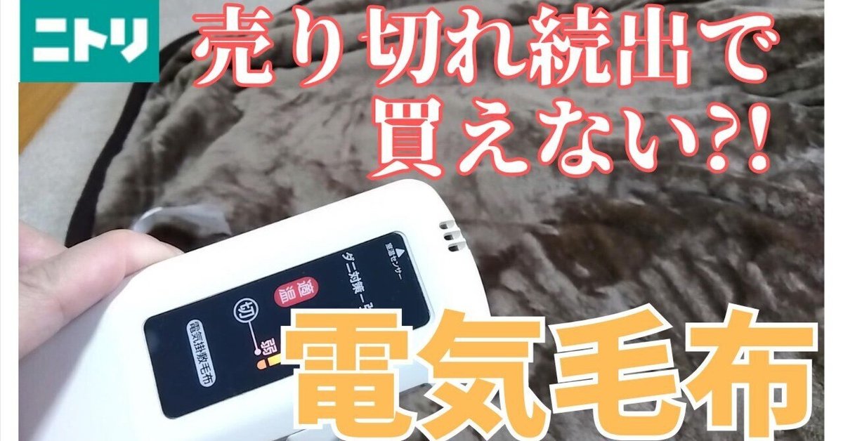 ニトリ、暖かく眠れる「Nウォーム電気毛布」販売開始 - 家電 Watch