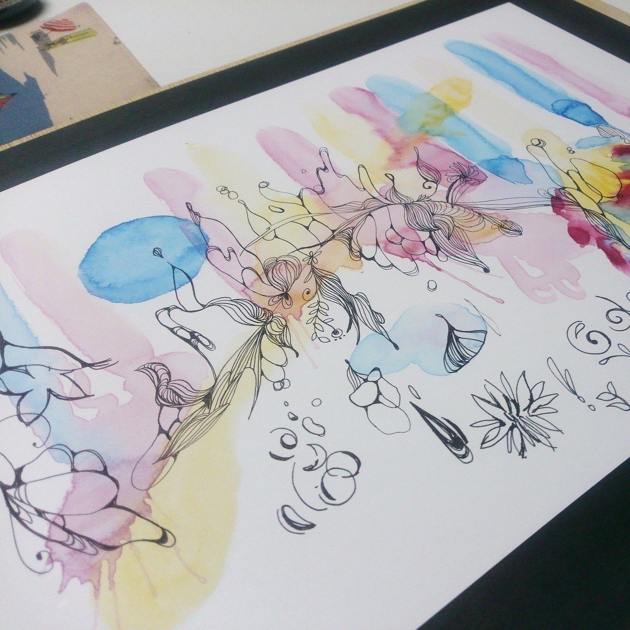 切り絵にセロハンみたいな 影絵みたいな An Note