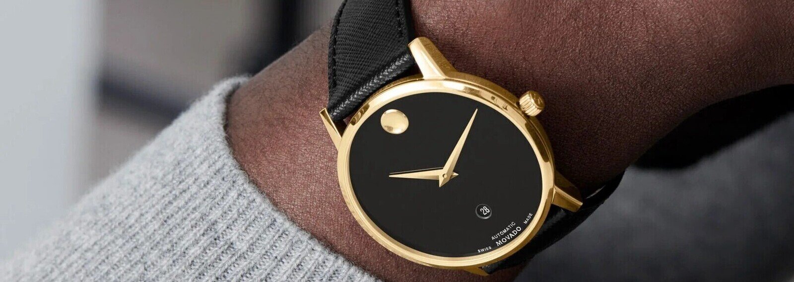 MOVADO モバード 81-E3-828 クォーツ 腕時計 MOVADO 25MM Quartz S-Steel Black Dial Two-Tone Women's Watch