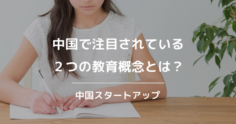 中国で注目されている２つの教育概念とは？ | 中国スタートアップ