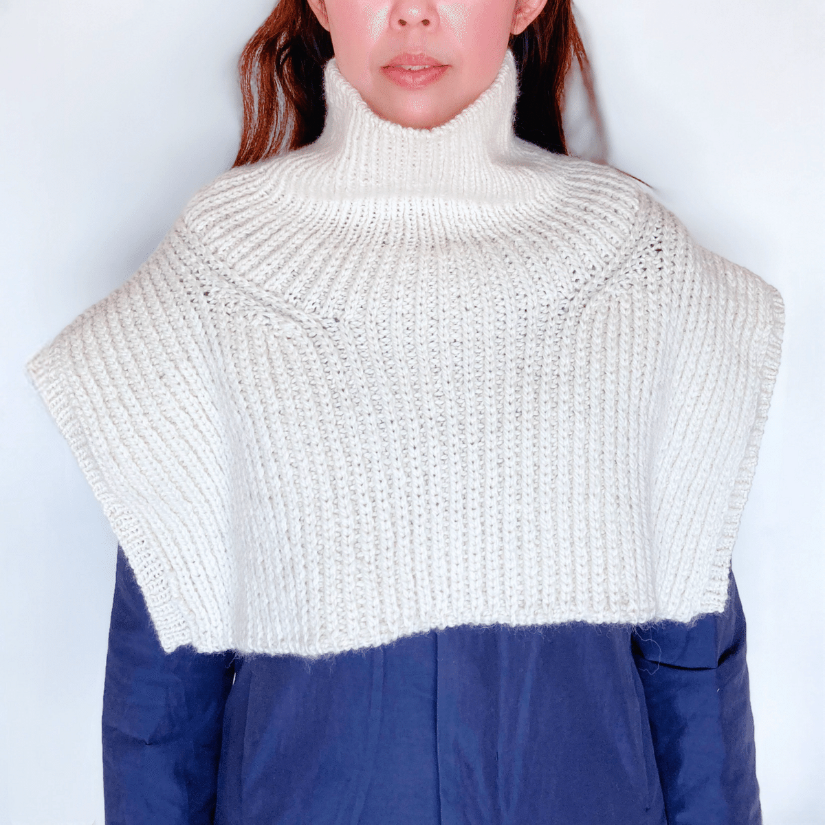 ホワイト モヘア フィッシュネットニット birthdeathバースデス ホワイト モヘア フィッシュネットニット birthdeathバースデス