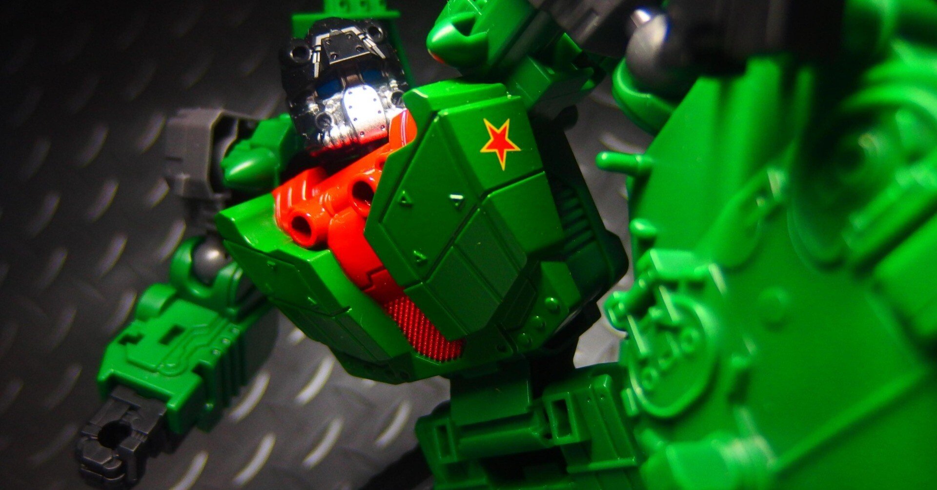 変形ロボ][中国玩具]卓上玩具レビュー299 雷肃战士 レイスージャンシー