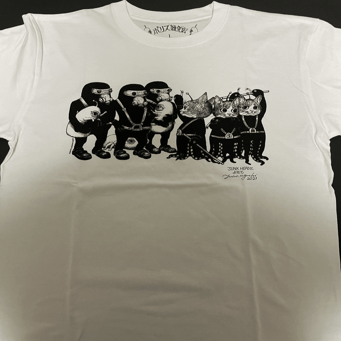 JUNKHEADのTシャツ｜柳の木