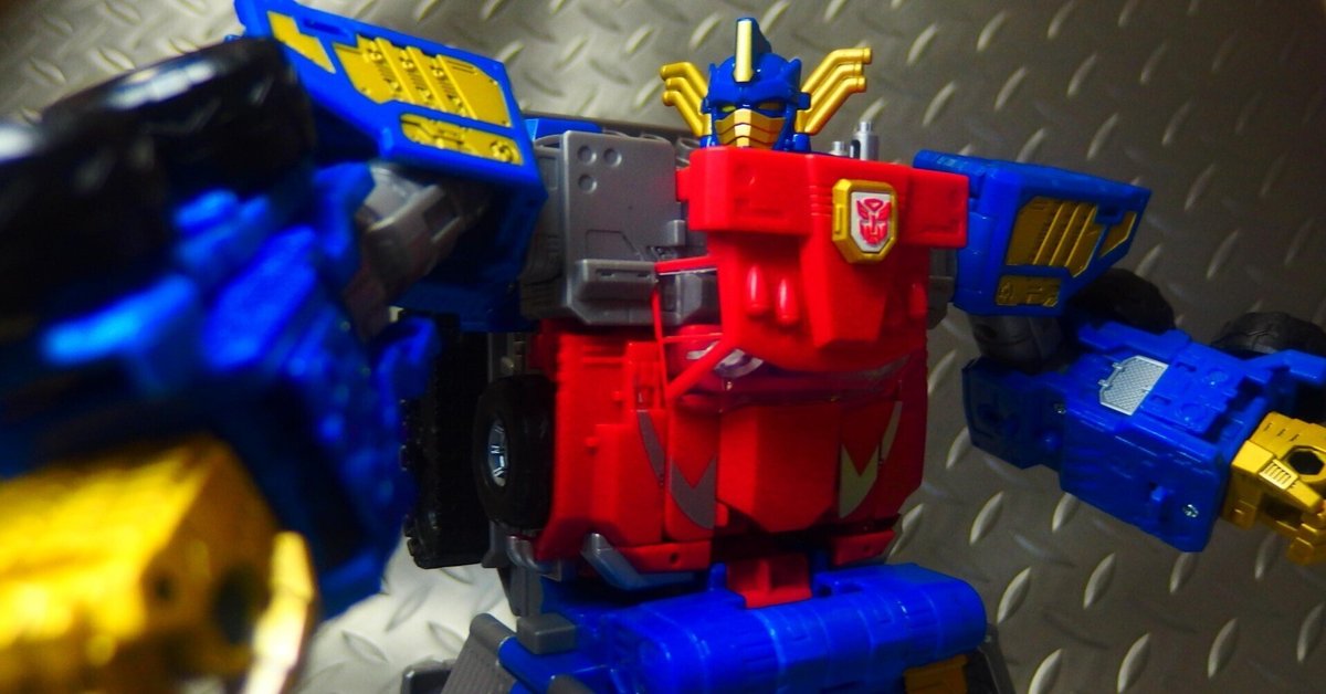 【メーカー直売】 変形ロボ][日本玩具]卓上玩具レビュー323 アルマダオプティマス G1