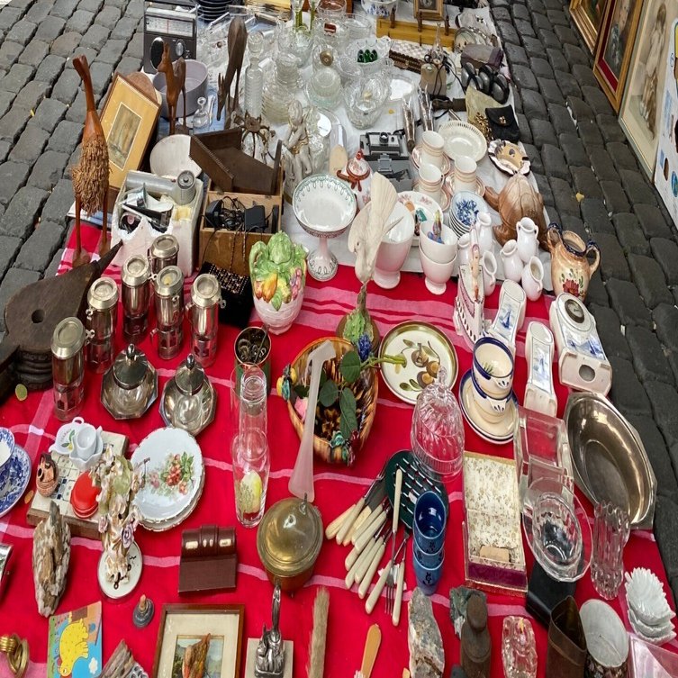 大好きな蚤の市、ガラクタの中から見つける喜び。｜どりこん日記