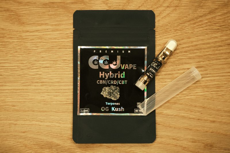 CCJ Vape Premium Hybrid -OG Kush- リキッド knockout