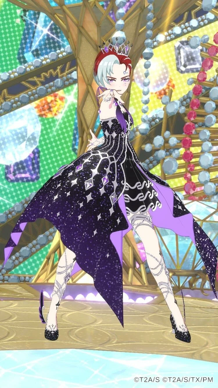 漆黒のプリンセスひめめコーデ着用のあまね様。 楽曲はLux Aeternaで 