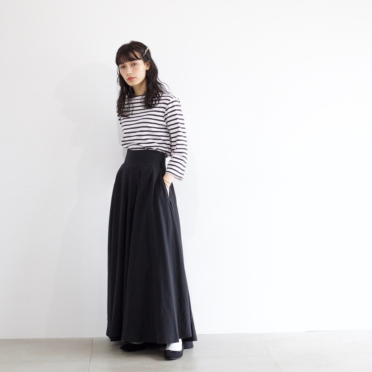 夏のリネン、夏のフレアスカート｜マール・コウサカ（foufou） 