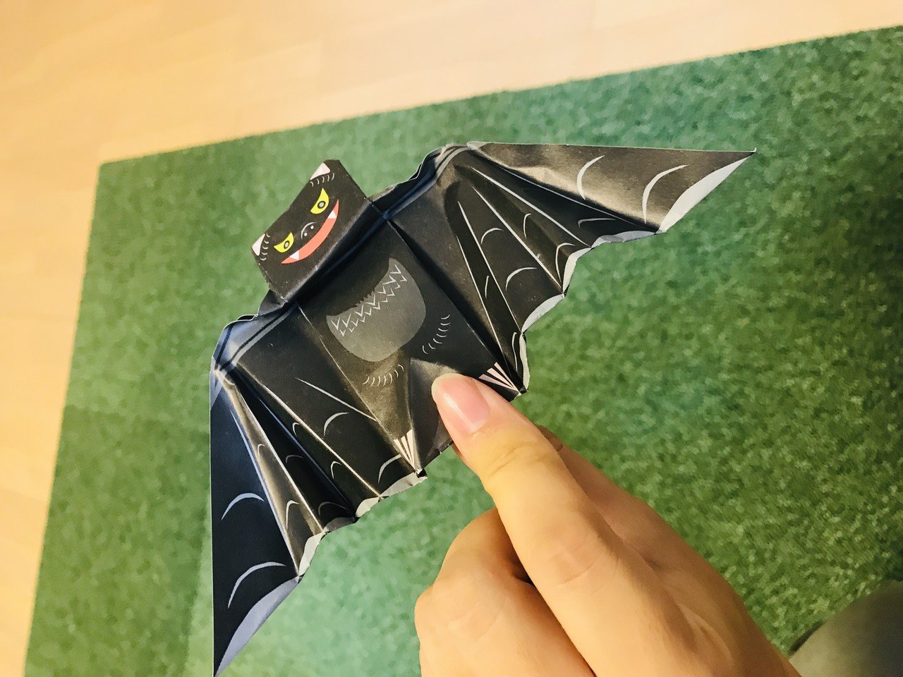 おばけおりがみ で遊んでみました ニュー折りca１ おばけ 青幻舎 Note