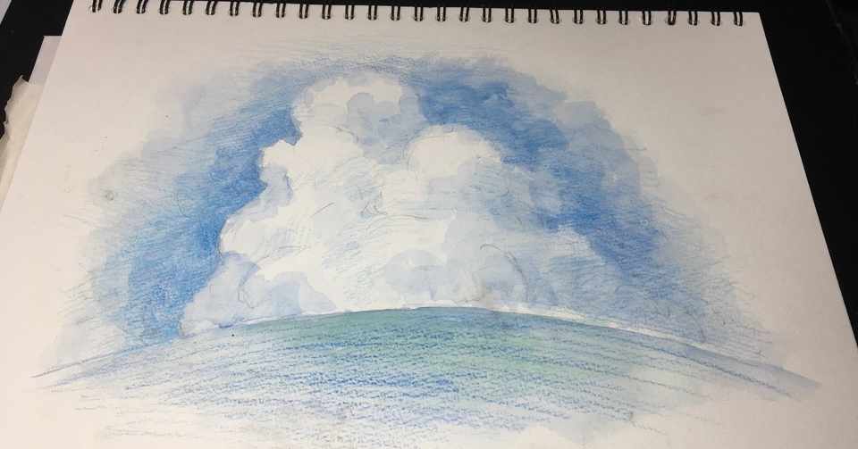 水彩 色鉛筆 鉛筆での習作 絵かき浅野 猫 キイチ マンガ描いてます マンガは専門ではありません Note