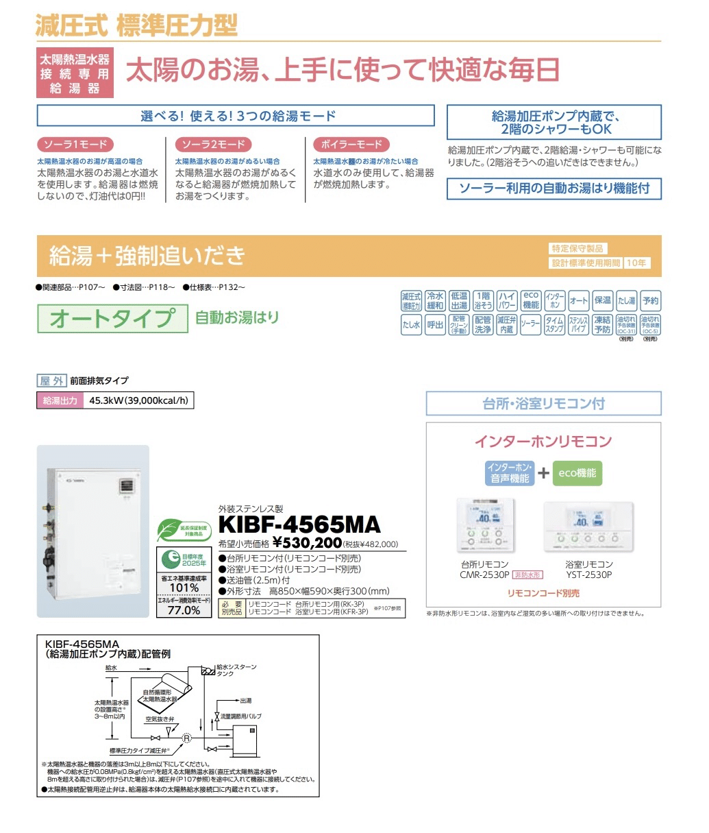 太陽熱の最先端設備①とは?自動湯ハリ、追い炊き、保温 太陽熱の最先端設備①とは?自動湯ハリ、追い炊き、保温