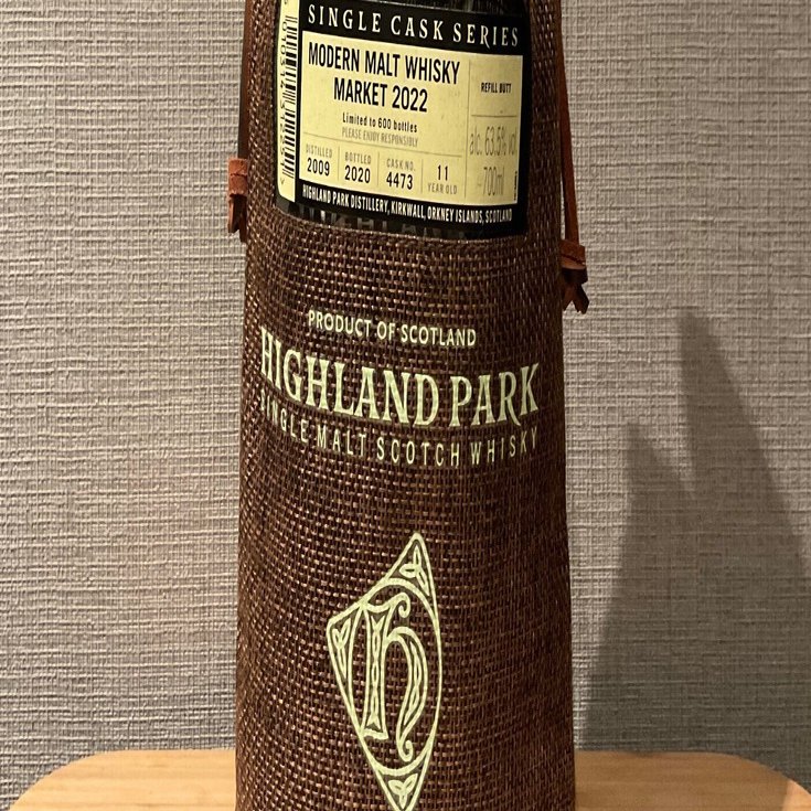 ハイランドパーク11年 2010シングルカスク ハイランドパーク [2010] 11年 リフィルホグスヘッド＃2803 MMWM2023