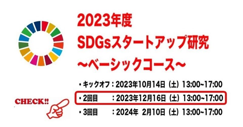2023年度　PMI日本支部「SDGsスタートアップ研究分科会」主催のベーシックコース　２回目開催