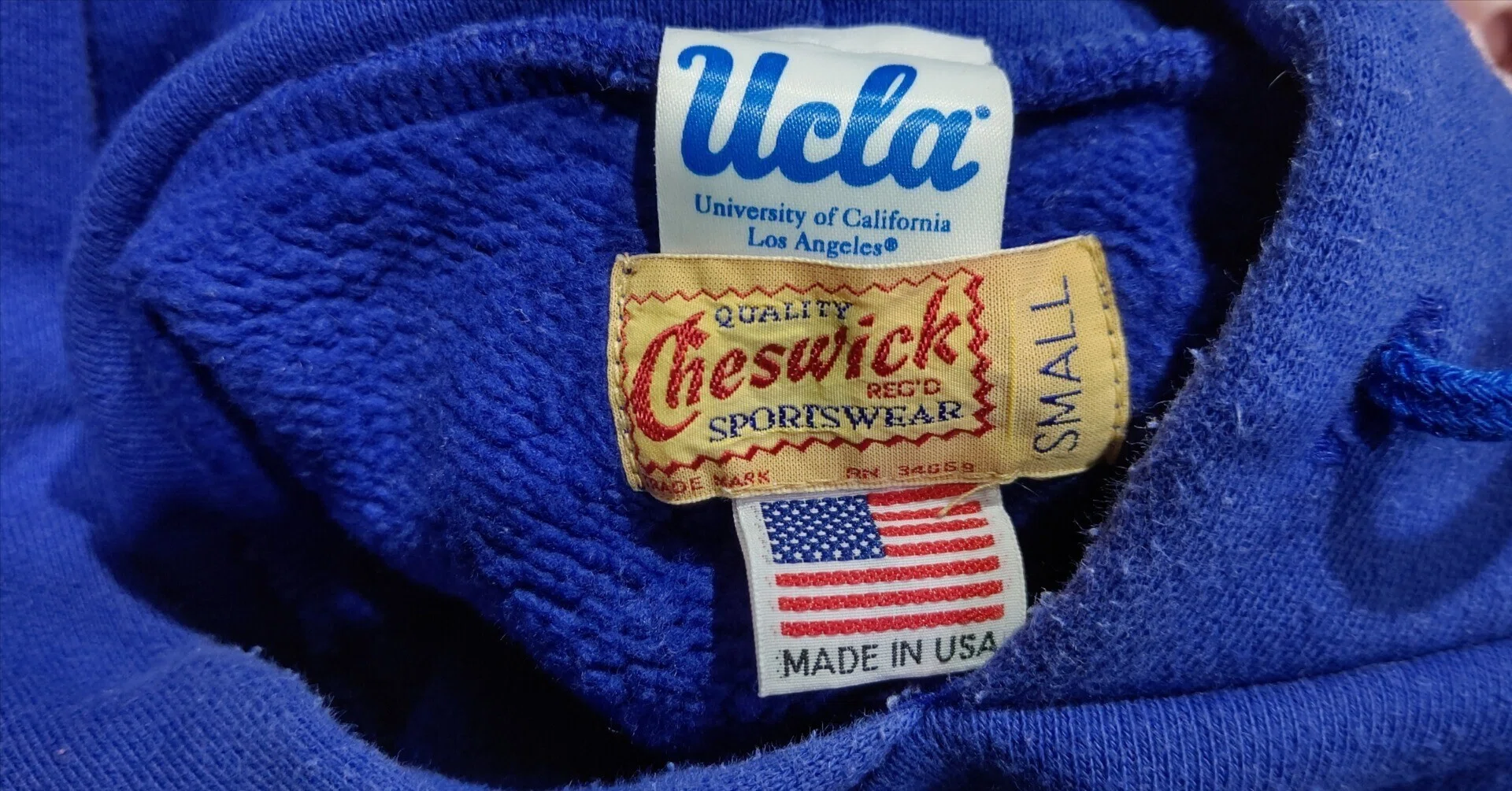 美品chewick UCLAパーカー東洋エンタープライズXL Cheswick/UCLA🎓のスウェットパーカをレスキューした💖MADE IN USA